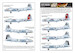 B17G Flying Fortress General Markings, Aircraft ID Numbers & Lettering for Natural metal AC kw172012