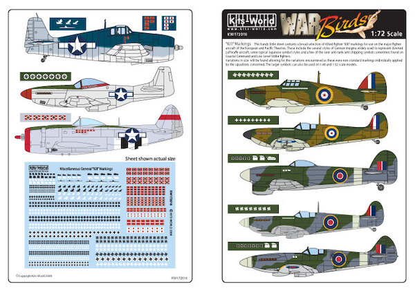 Kill markings RAF and US  kw172016