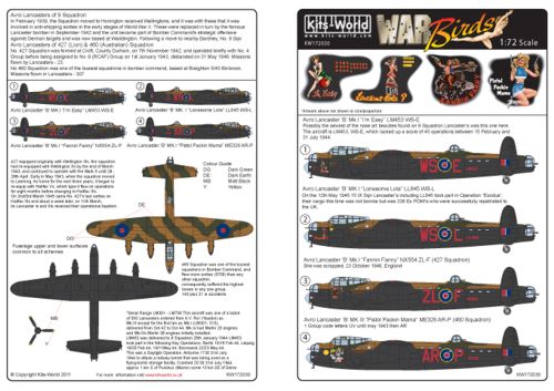 Avro Lancaster Bombers kw172030