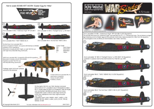 Avro Lancaster Bombers  kw172031