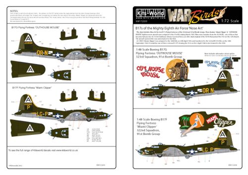 B17 Flying Fortress of the mighty Eighth Air force "Nose Art  kw172059