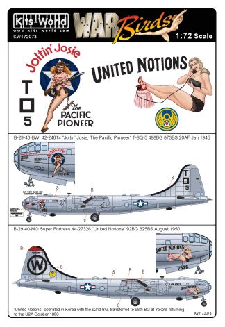 Boeing B29 Superfortress kw172073
