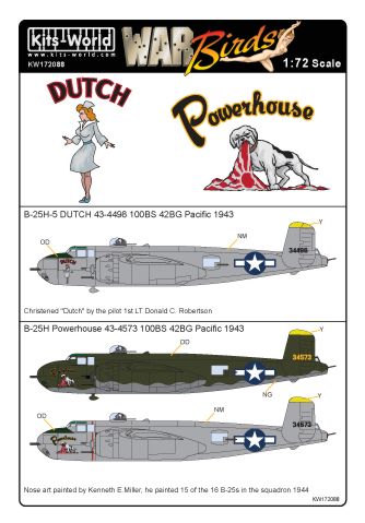 North American B25H-5 Mitchell KW172088