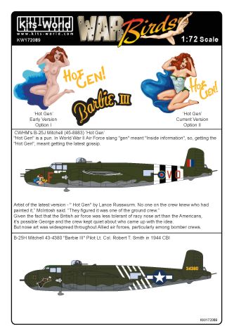 North American B25J Mitchell (CWHM, USAAF)  kw172089