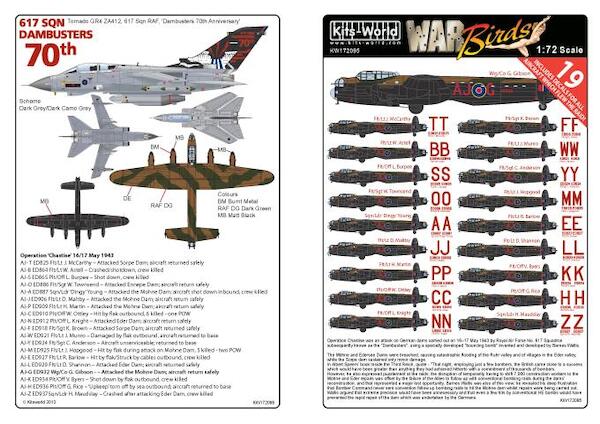 70th Dambusters Anniversary (Lancaster B.I, Tornado)  KW172095