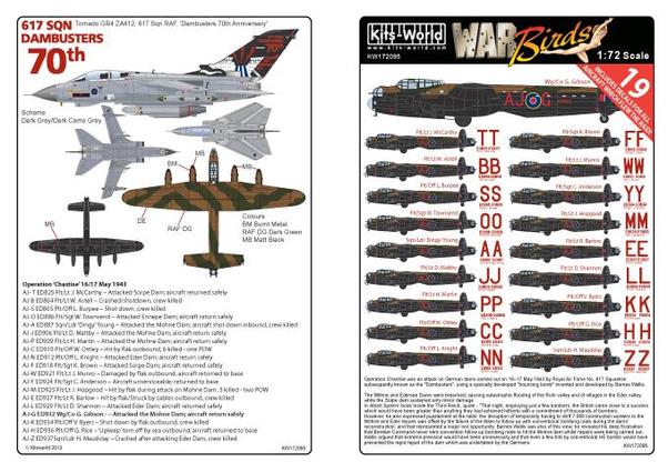 70th Dambusters Anniversary (Lancaster B.I, Tornado)  KW172095