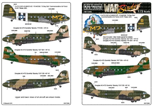 Douglas C47/AC47 Gunship KW172096