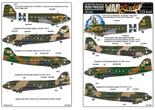 Douglas C47/AC47 Gunship  KW172096