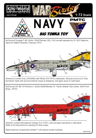 McDonnell Douglas F4 Navy Big Tonka Toy kw172104