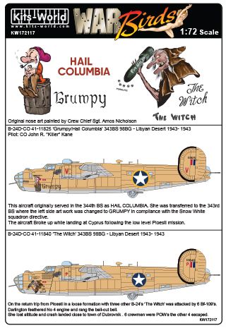 Consolidated B24D Liberator kw172117