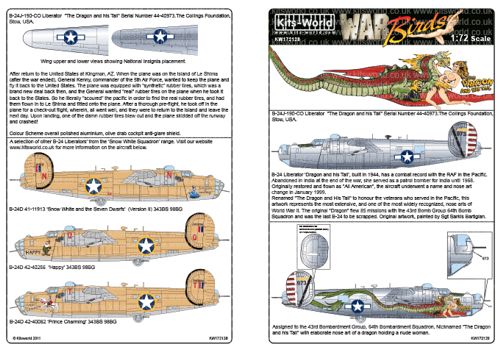 B-24J Liberator 'Dragon and his Tail' kw172128