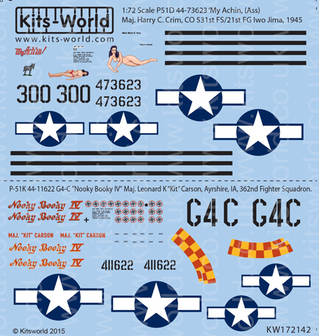 North American P51D/K Mustang kw172142