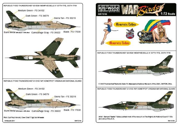 Republic F105D Thunderchief  kw172153