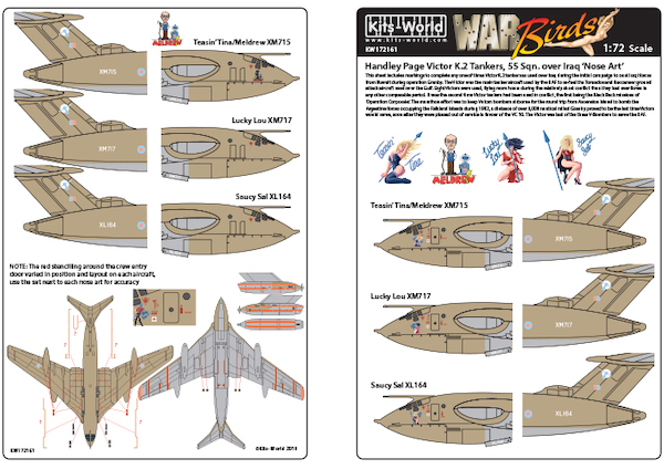 Handley Page Victor K2 tankers (55sq RAF over Iraq 'Nose Art") Part 2 kw172161