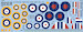 RAF Roundels and General markings WWII, Early to Mid War period  KW172180