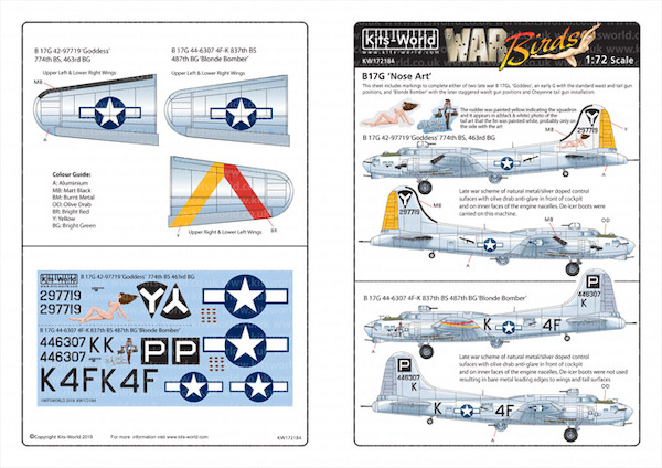 B17G Flying Fortress "Nose Art" part 1  KW172184