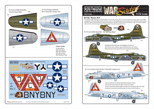 B17G Flying Fortress "Nose Art" part 2 KW172185