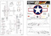 B17F Flying Fortress General Stencilling and Late national markings, Cockpit Instrumentation and Walkways KW172189