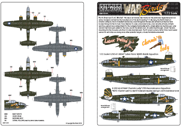 North American B25C Mitchell  KW172191