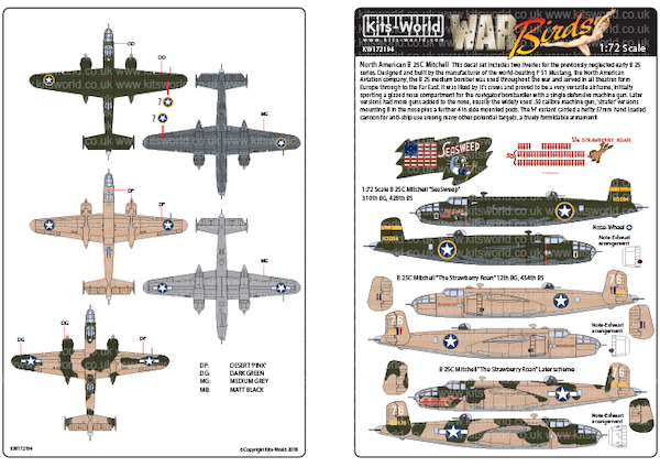 North American B25C Mitchell  KW172194