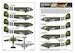 Douglas C47A Skytrain, D-Day Commerative Schemes. Nose art Set 1 KW172205