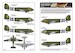 Douglas C47A Skytrain, D-Day Commerative Schemes. Nose art Set 2 KW172206