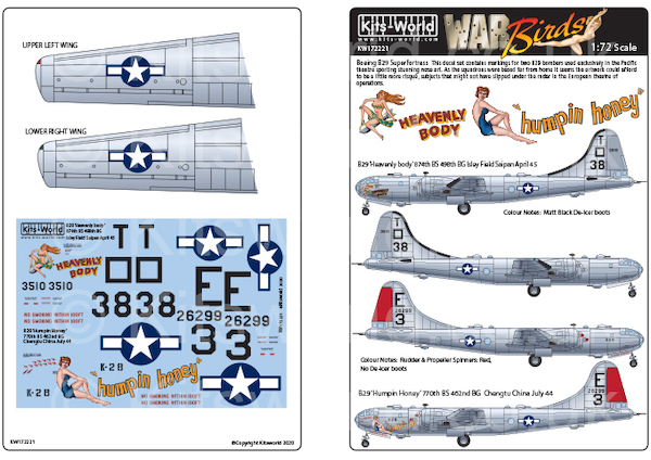 Boeing B29 Superfortress kw172221
