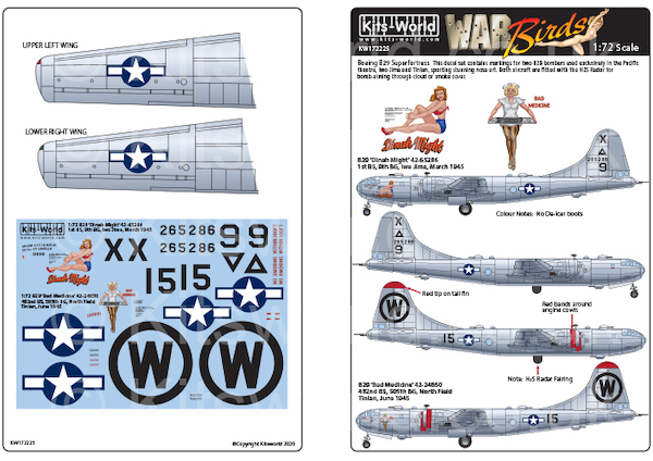 Boeing B29 Superfortress kw172225