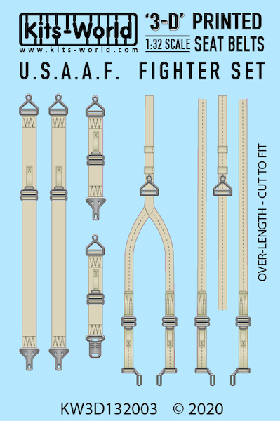 Seat belts USAAF fighters KW3D132003