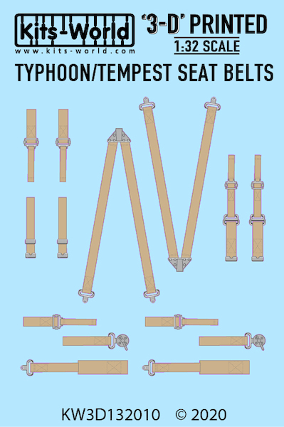 Seat belts Hawker Typhoon/Tempest KW3D132010