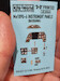 Messerschmitt BF109G-6 Cockpit Instrument Panels (Hasegawa) KW3D1321038