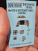 Messerschmitt BF109G-6 Cockpit Instrument Panels (Hasegawa) KW3D1321038
