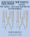 Seat belts RAF Sutton Harness Set (Hurricane, Spitfire) KW3D148002