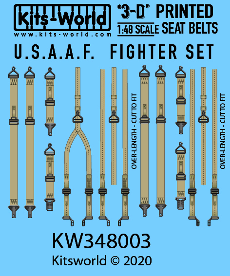Seat belts USAAF fighters  KW3D148003