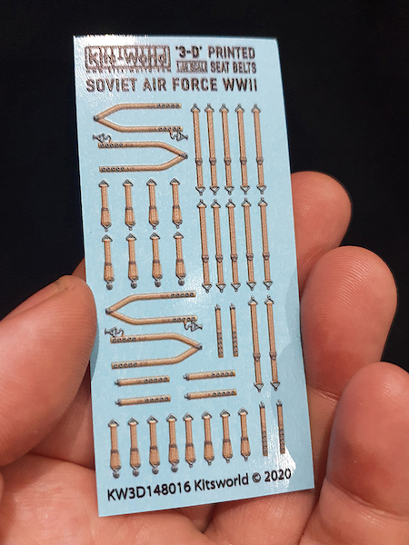 WWII Soviet Air force Seat belts set (Yakovlev, Lavochkin) KW3D148016