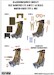 Blackburn Buccaneer Seat Harness set and details for Martin Bakler MK6 type 2 KW3D148030
