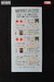 Lockheed F80 and T33 Shooting Star Seatbelt sets - Late- (for one F80 and one T33) KW3D148032