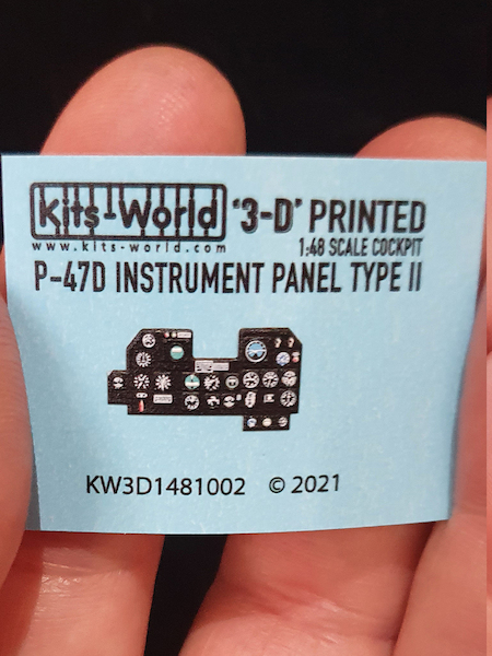 P47 Thunderbolt Cockpit Instrumentation Style 2  KW3D1481002