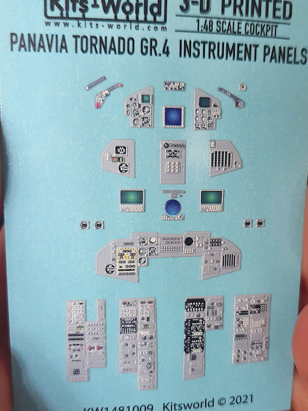 Panavia Tornado GR4 Cockpit Instrumentation with Screens off  KW3D1481009