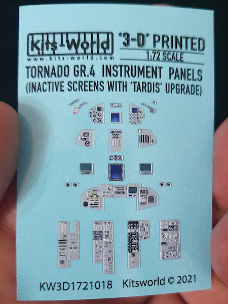 Panavia Tornado GR4 Cockpit Instrumentation TARDIS upgrade with Screens Inactive  KW3D1481018