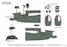 Vickers Wellington B Mk1 Cockpit Instrumentation (Trumpeter) KW3D1481034