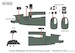 Vickers Wellington B Mk1  Cockpit Instrumentation (Trumpeter) KW3D1481034