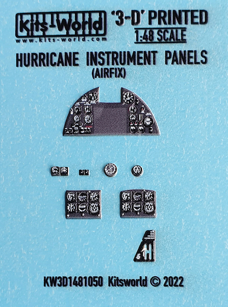 Hawker Hurricane Instrument panels (Eduard)  KW3D1481050