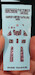 Hawker Hunter F4/5(J34) Cockpit instrument panels (Airfix) KW3D1481060