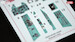 Mikoyan MiG21PF Fishbed  Aqua Instrument Panels (Eduard)  KW3D1481087