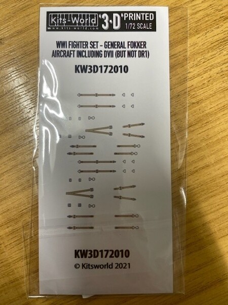 WWI Fighter Seatbelt set - General Fokker aircraft but not Dr1  KW3D172010