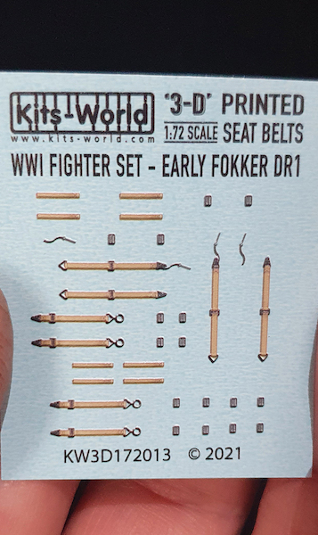 WWI Fighter set, early Fokker Dr1 KW3D172013