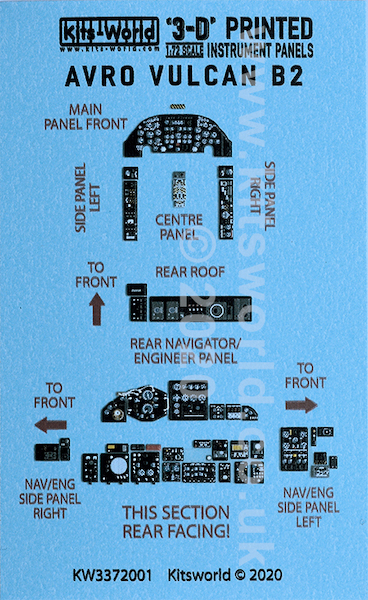 Avro Vulcan B.2 Instrument Panels & Harnesses  KW3D1721001