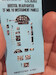 Bristol Beaufighter TF MK10 Instrument Panels (Airfix) KW3D1721023