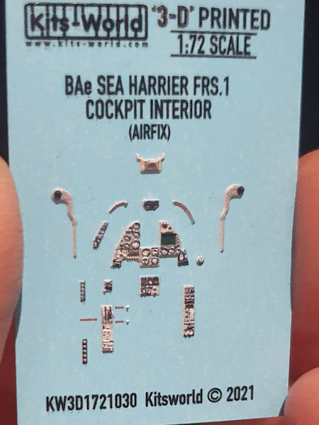 Hawker Sea Harrrier FRS1 Instrument Panels (Airfix)  KW3D1721030